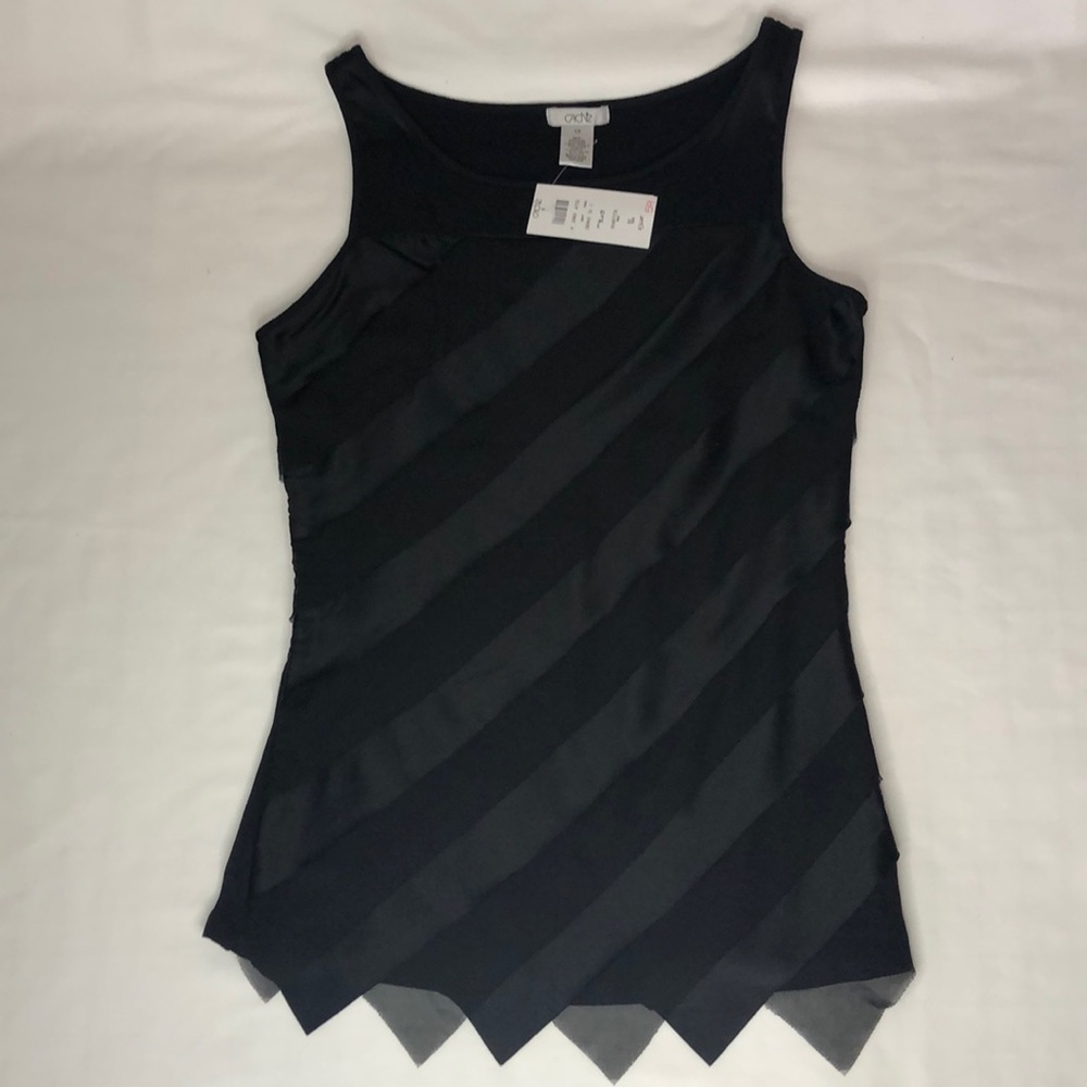 2 for $13 Cache Black Silk Tank top